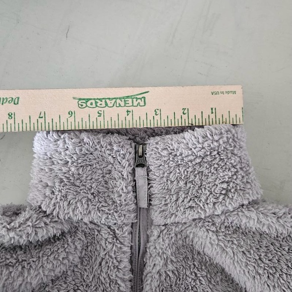 Patagonia Jacket Los Gatos Fleece Smolder Gray Quarter Zip Sweater Size Small - Picture 6 of 9